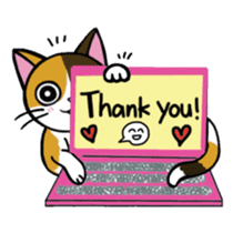 Chalie Calico cat sticker #8025234