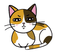 Chalie Calico cat sticker #8025236