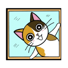 Chalie Calico cat sticker #8025241