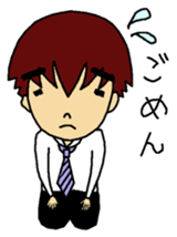 Life and work of the office worker sticker #8025349