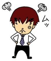 Life and work of the office worker sticker #8025350