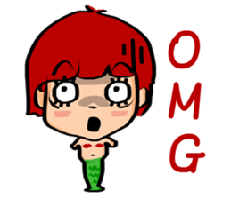 Bob Mermaid sticker #8025410