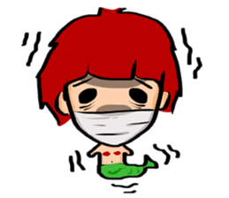 Bob Mermaid sticker #8025412
