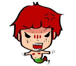 Bob Mermaid sticker #8025415