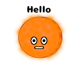 Hamukatsu-kun in English sticker #8025684