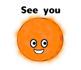 Hamukatsu-kun in English sticker #8025688