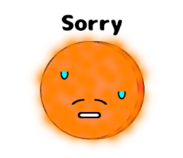 Hamukatsu-kun in English sticker #8025689