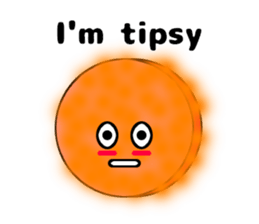 Hamukatsu-kun in English sticker #8025694