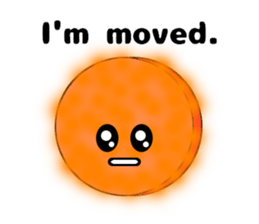 Hamukatsu-kun in English sticker #8025697