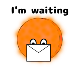 Hamukatsu-kun in English sticker #8025698