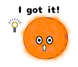 Hamukatsu-kun in English sticker #8025701