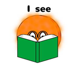 Hamukatsu-kun in English sticker #8025704