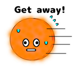 Hamukatsu-kun in English sticker #8025706