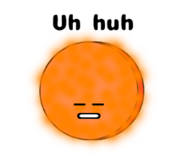 Hamukatsu-kun in English sticker #8025709