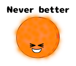 Hamukatsu-kun in English sticker #8025723