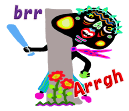 Native Hawaii man sticker #8026000