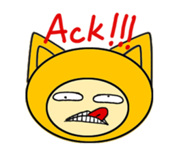 stupid man sticker #8026451