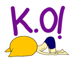 stupid man sticker #8026474