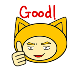 stupid man sticker #8026475