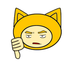 stupid man sticker #8026476