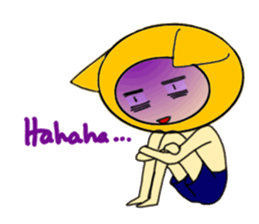 stupid man sticker #8026478