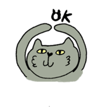 cat and cats sticker #8026759