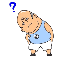 Middle_aged man of Kumamoto sticker #8026897