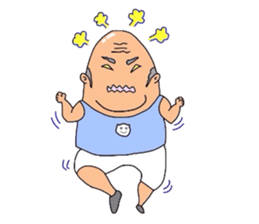 Middle_aged man of Kumamoto sticker #8026903