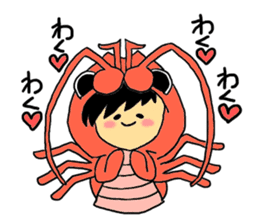 Kigurumi Marine life Collection sticker #8028291