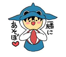 Kigurumi Marine life Collection sticker #8028297