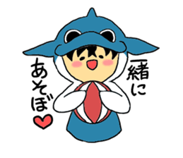 Kigurumi Marine life Collection sticker #8028297