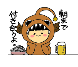 Kigurumi Marine life Collection sticker #8028314