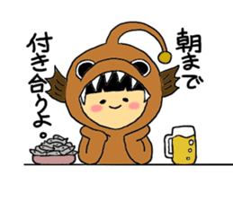 Kigurumi Marine life Collection sticker #8028314
