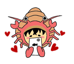 Kigurumi Marine life Collection sticker #8028315