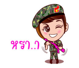 Gigi Junior The Cute Soldier sticker #8029131
