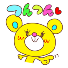 Cute Love Bear sticker #8029688