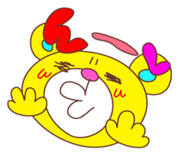 Cute Love Bear sticker #8029690