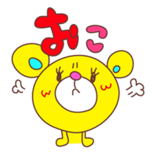 Cute Love Bear sticker #8029722