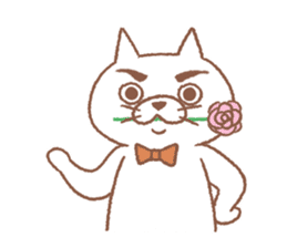 Tomfoolery cat 3 sticker #8029967