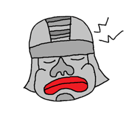 Big Head,Ormeca and Tall,Toltec culture sticker #8030205