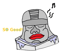 Big Head,Ormeca and Tall,Toltec culture sticker #8030215