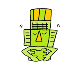 Big Head,Ormeca and Tall,Toltec culture sticker #8030237