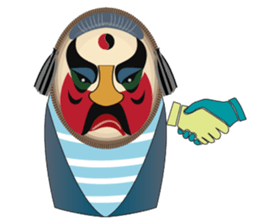 Matryoshka Masks sticker #8031532