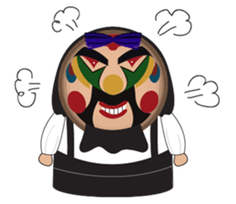 Matryoshka Masks sticker #8031541