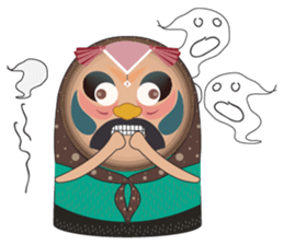 Matryoshka Masks sticker #8031544