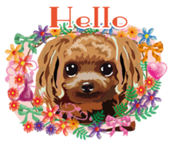 Dog Life 01 English version sticker #8031708