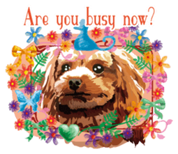 Dog Life 01 English version sticker #8031712