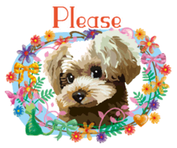 Dog Life 01 English version sticker #8031716