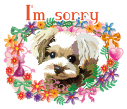 Dog Life 01 English version sticker #8031718