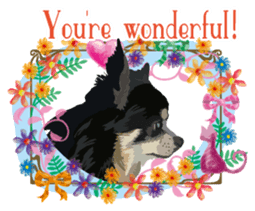 Dog Life 01 English version sticker #8031725